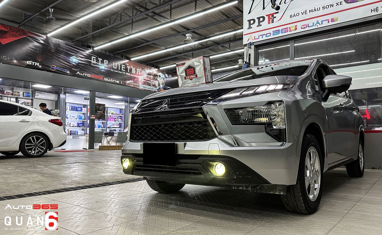 Mitsubishi Xpander độ đèn Bi Gầm X3 Pro